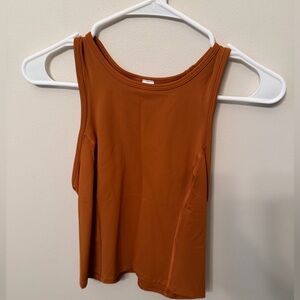 NWT Lululemon Nulux Racerback Running Tank In Butternut Brown